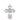 New Baby Girl Pink Crib Cross Ornament with Bless this Child O Lord, we pray...in your safe keeping both night and day prayer inscribed on it.