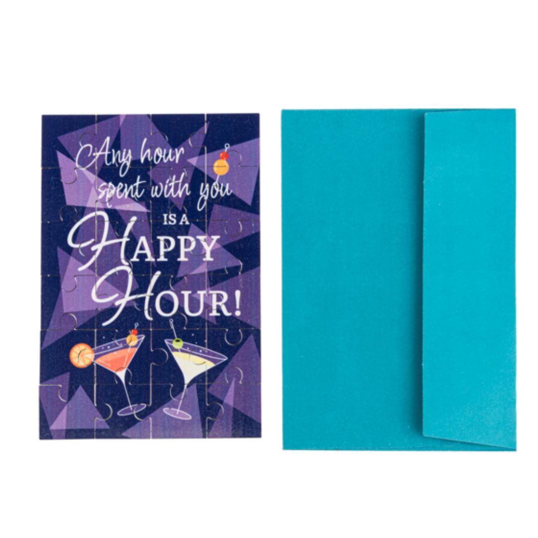 Greeting Card: Postal Puzzle Card Assorted