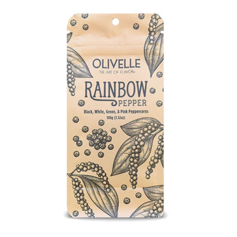 Four peper blend for seasoning meats, veggies, and more