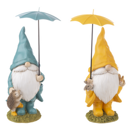 Gnomes Rainy Day Spring Figurine
