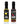 Two bottles of Olivelle infused oil on a white background, one labeled Sicilian Lemon with yellow oil and lemon graphic, and the other labeled Vine-Ripened Raspberry with dark red oil and raspberry graphic.