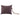 Purple textured pouch with a brown strap on a white background