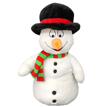 Plush 16 inch Snowman, Sir Slush-a-lot, stuffed animal