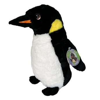 Tawaki the Penguin plush 16" eco-friendly stuffed animal from Frannie and Friends at Chivilla Bay.