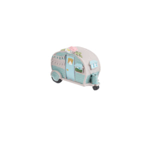 Happy Little Camper Charm - Mini Camper Keepsake