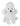 Webkins White Poodle Stuffed Animal with Game codes from Ganz