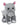 Webkinz Hippo with pink ears and grey soft body snuggly stuffed animal