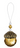 Crystal Expressions Acorn Ornaments 3” assorted