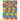 Colorful grid of various text phrases on a white background