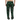 Green lounge pants with a Sasquatch and text pattern on a white background