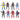 Marvel Olympus 9.5" Action Figures including spider man, iron mad, black panther and wolverine