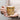 12 oz tan ceramic latte mug with the phrase "A Yawn is a Silent Scream for Coffee" and coffee bean graphics.