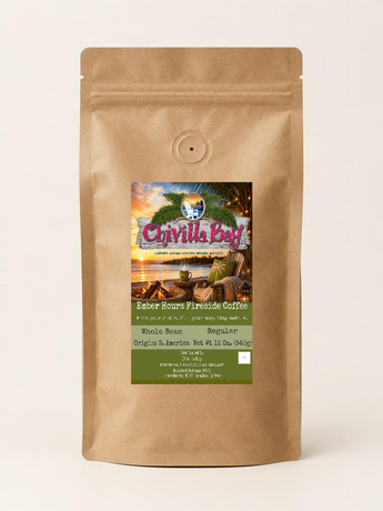 12 oz bag of Chivilla Bay Ember Hours Fireside Coffee