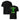 Black t-shirt with green graphic and text 'Let Me Be Frank' on a white background