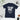 Navy unisex tee with the snarky saying "I'm not rude. I just have the balls to say what everyone else is thinking" in white ink on front.
