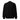 Black sweatshirt on a white background