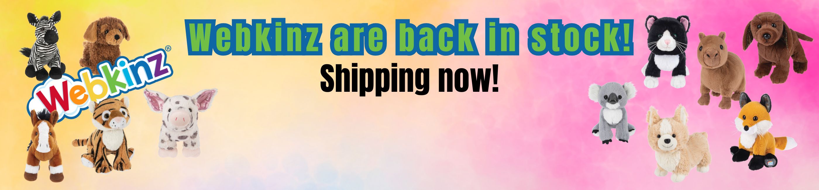 Shop Webkinz Plush Animals with Game Codes