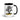 Funny fisherman coffee mug with black handle