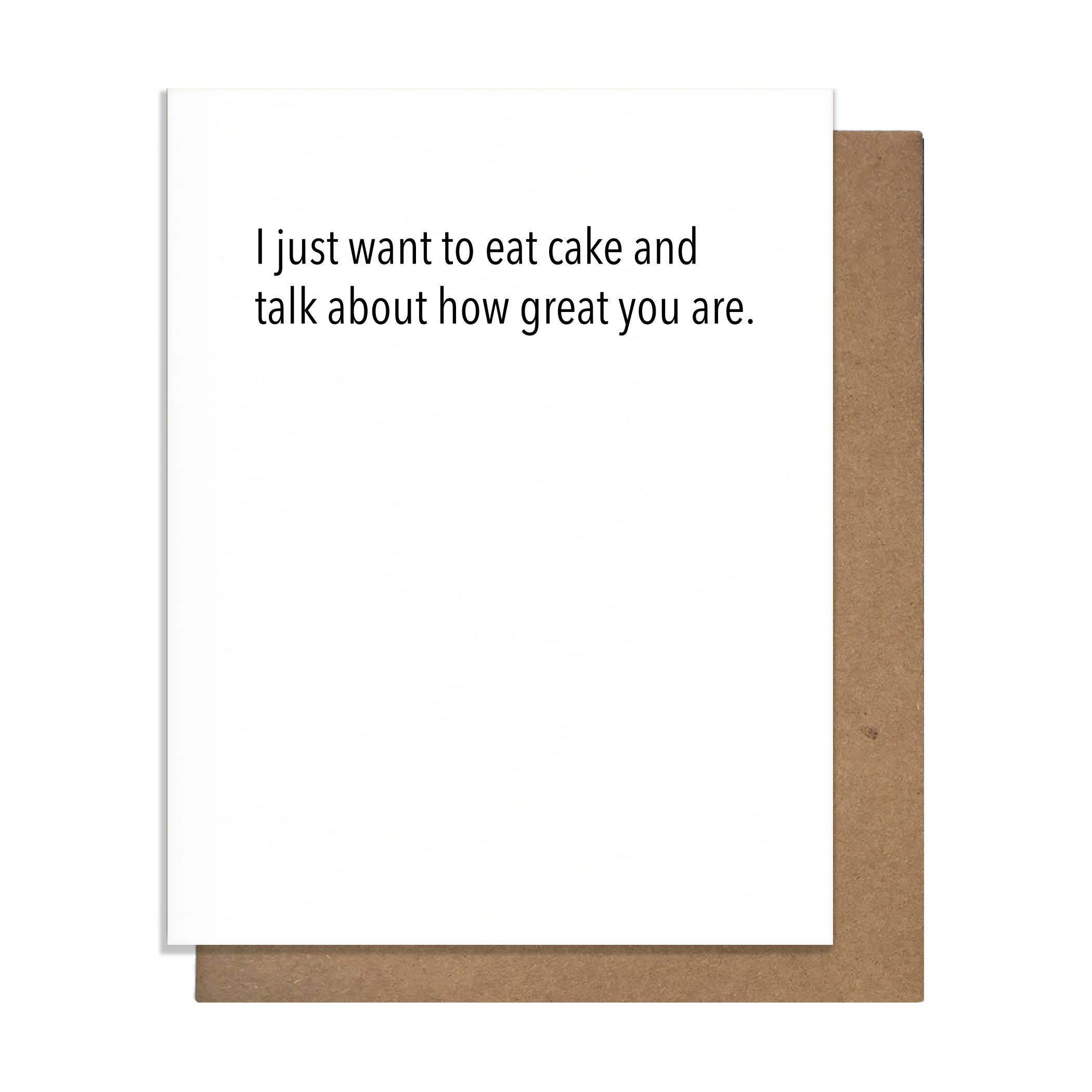 Card Cake & Great Birthday Card