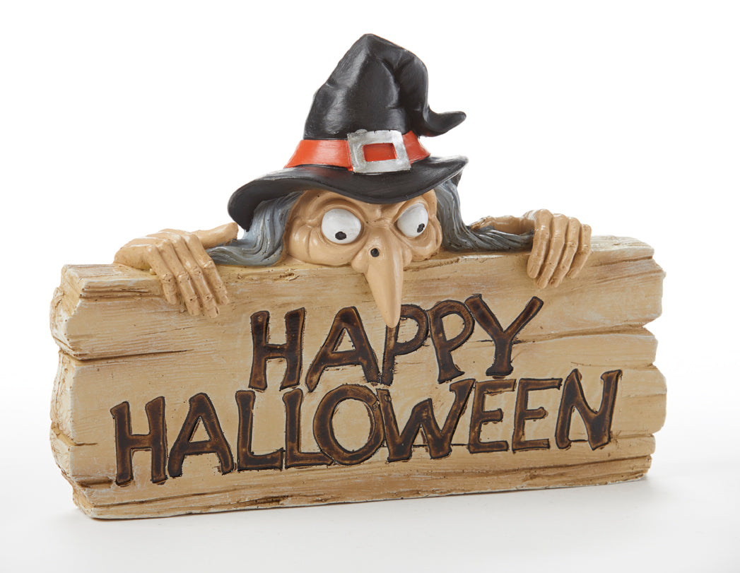 Halloween Happy Witch table decor/sign