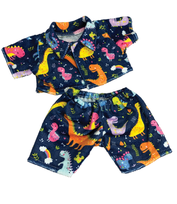 Dinosaur pajamas for 16 inch teddy bear or plush animal