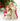 Porcelain Nativity Figurine with Mary, Joseph and Jesus