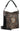 Rhinestone Leopard Print Hobo Handbag with shoulder strap