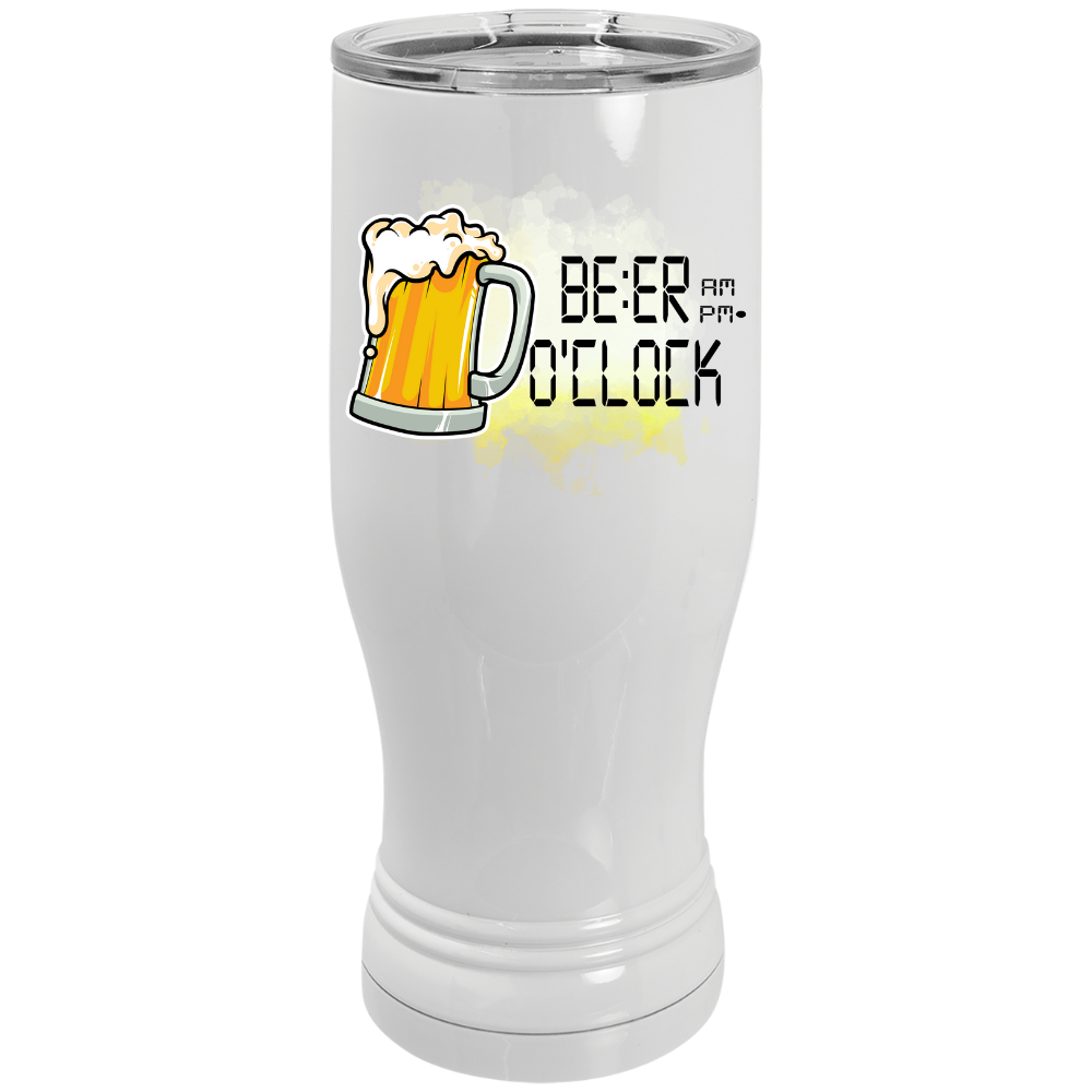 It's Beer O'Clock Funny Beer Pint Glass - Gift Idea