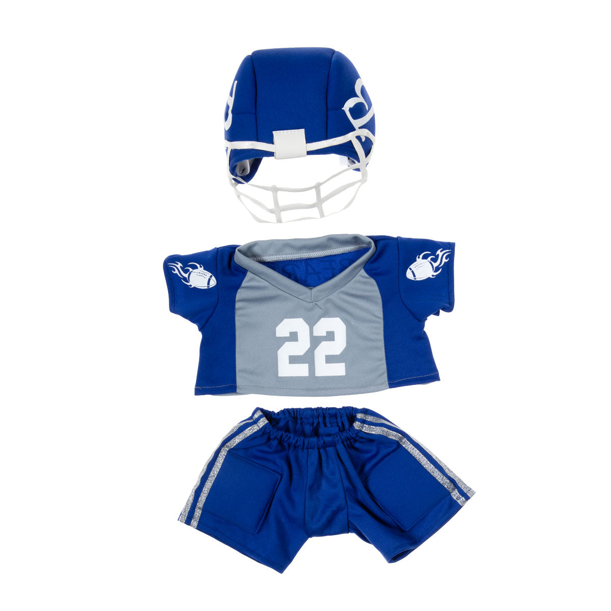 Football uniform outfit teddy bear clothes Fits Most 14