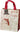 Let it snow snowman gift bag with red nylon handles