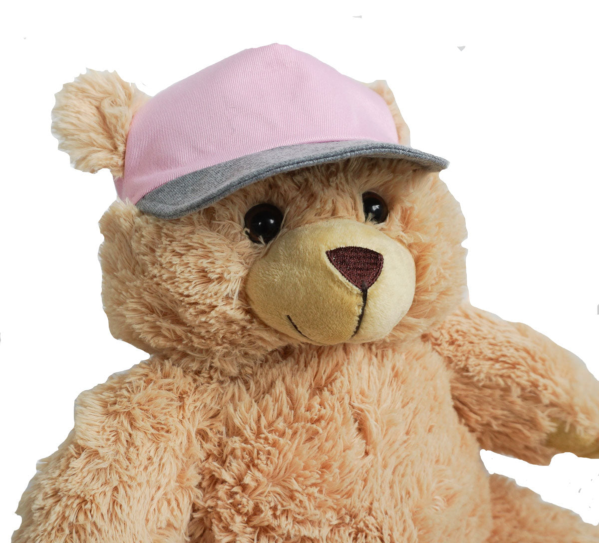 FFCC Clothes - Pink and Grey Baseball Cap for 16" Stuffed Animal