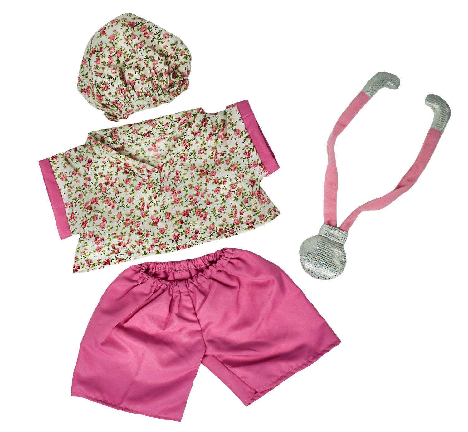 FFCC Clothes - 16" Pink Nurse Uniform