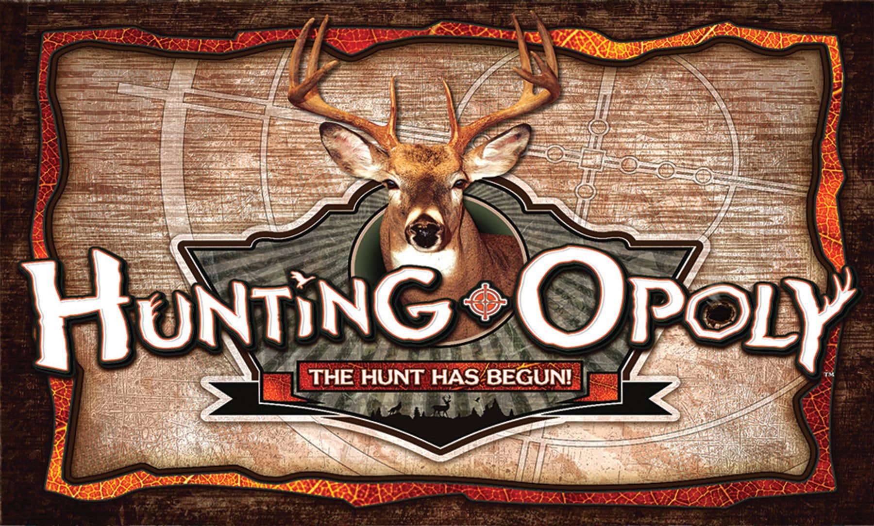 Hunting Opoly, the hunt has begun. Funny gift for hunters.
