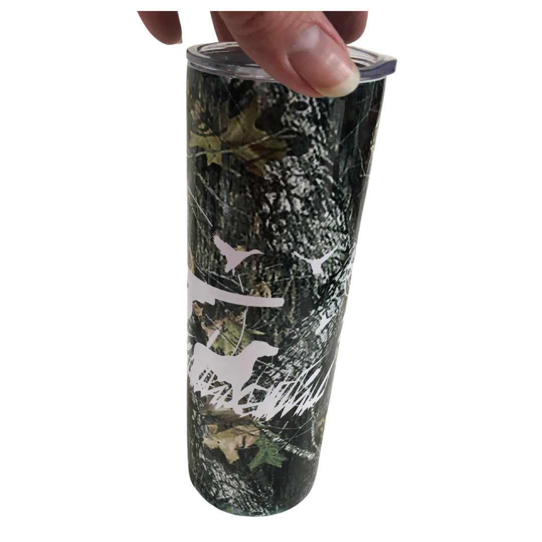 Hunting Life Camouflage 32 oz Sublimation Bullet Thermos