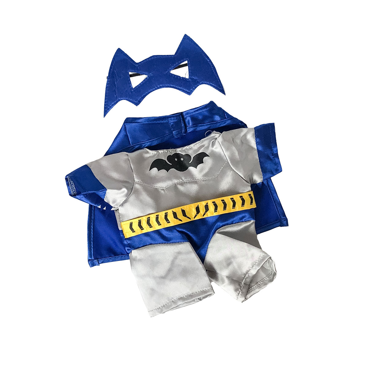 Bat Hero costume for 16" plush stuffed animals and dolls.