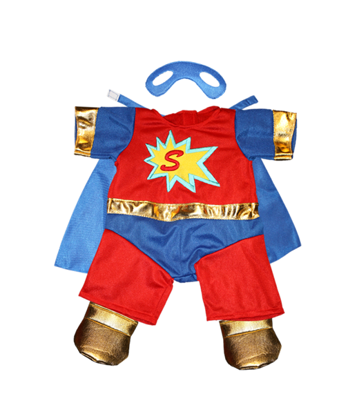 FFCC Clothes - SuperBear Outfit w/Mask Teddy Costume