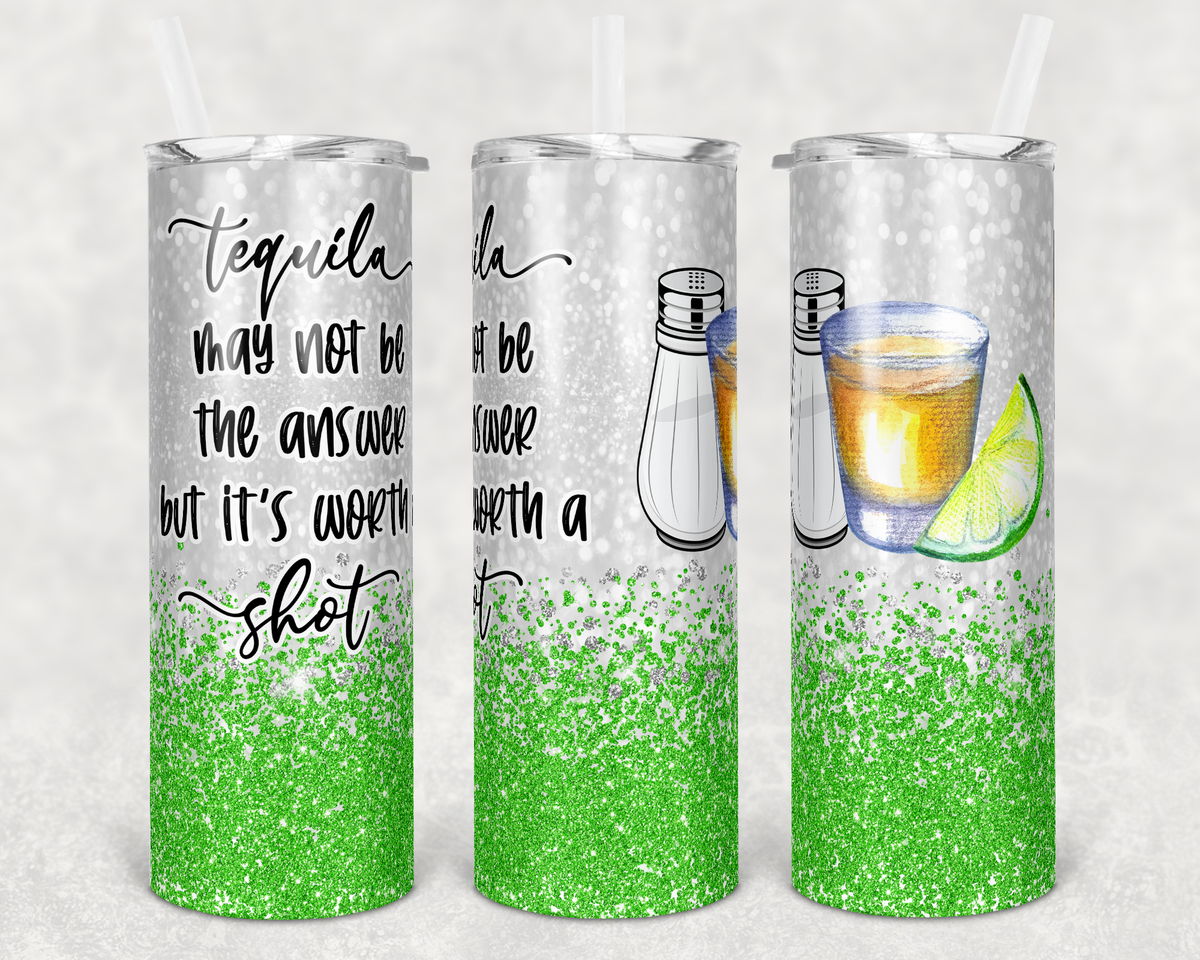 Tequila Tumbler, Personalized Tumbler for Tequila Drinker, Alcohol