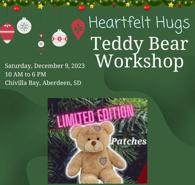 Join Us for Heartfelt Hugs: A Teddy Bear Workshop Supporting the Salvation Army