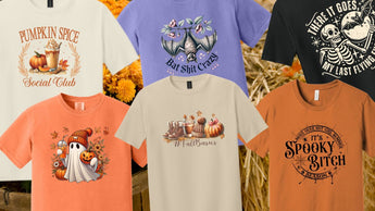 Chivilla Bay's Fall & Halloween Graphic Tees