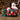 Decorative Christmas scene with Possible Dreams Santa Claus reading 'the night before Christimas' to a little boy and girl.
