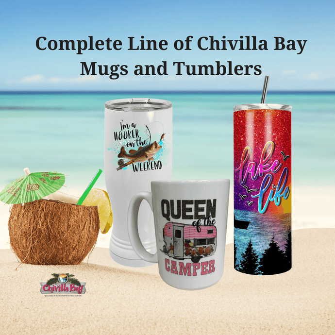 Funny Coffee Mugs and Tumblers at Chivilla Bay
