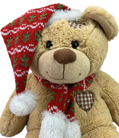 Winter Hat and Scarf to keep your Teddy Bear warm.
