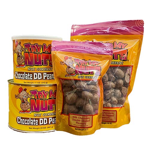 Milk Chocolate Double Dipped Peanuts: 8oz