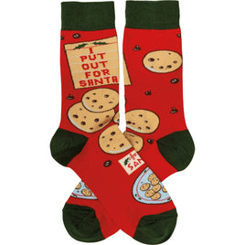 Funny Christmas Socks with cute sayings, great for stocking stuffers and white elephant gifts.