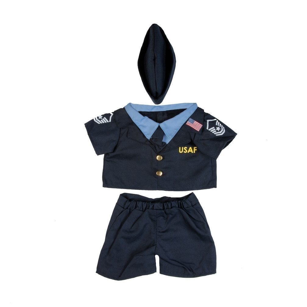 Air Force Uniform clothes for 16" teddy bear and other 16" stuffed animals.