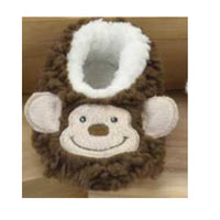Snoozies: Baby Animal Sherpa Slippers, infant mocassins, asstd sizes