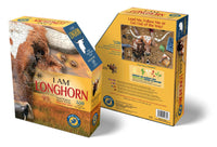 I AM Longhorn 550 piece jigsaw puzzle - gift