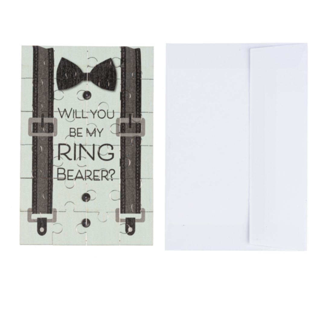 Greeting Card: Postal Puzzle Cards for Wedding Assorted
