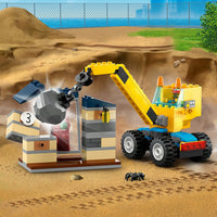 LEGO CITY Construction Trucks and Wrecking Ball Crane