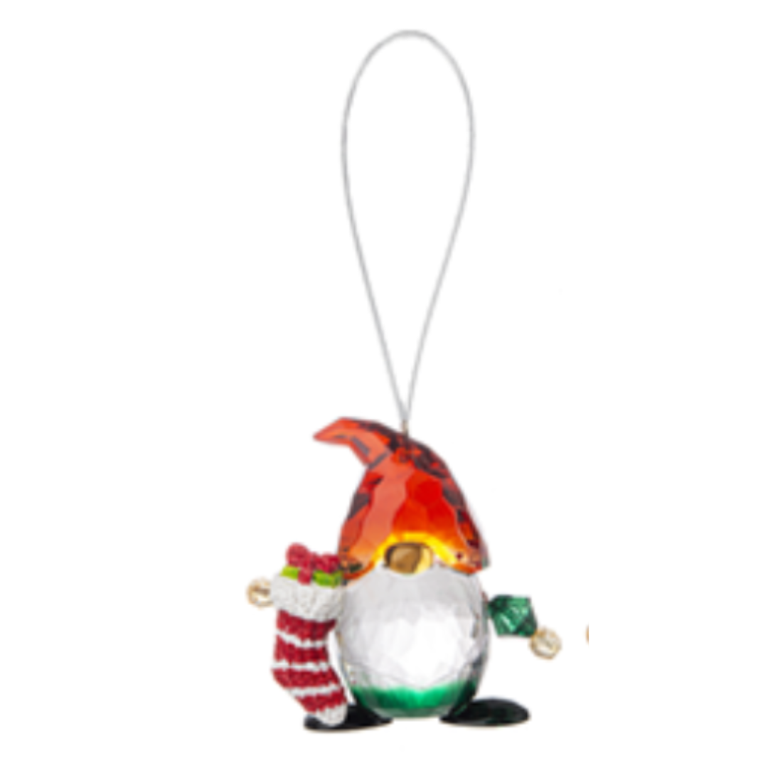 Crystal Expressions Festive Gnome Ornament